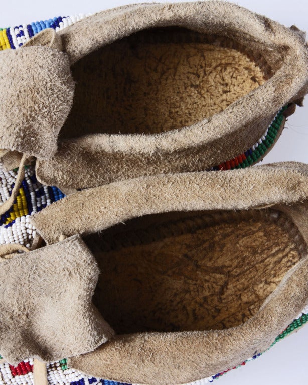 native american leather moccasins
