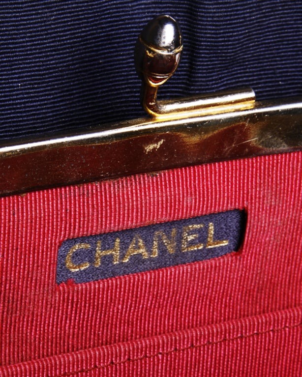 Chanel Vintage 1960s 60s Mademoiselle Quilted Bag Authenticated