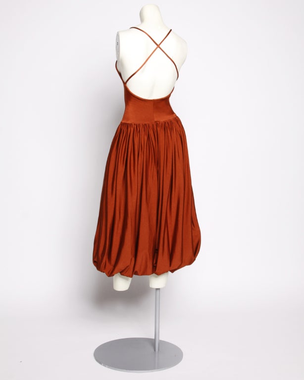 Vintage 1970's Norma Kamali Avant Garde Harem Jumpsuit 2
