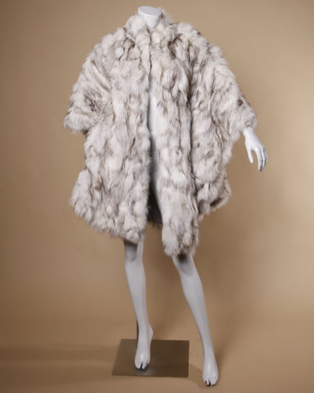saga fox fur coat value