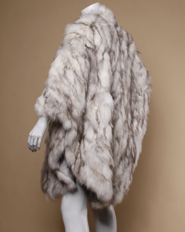 arctic fox fur coat for sale