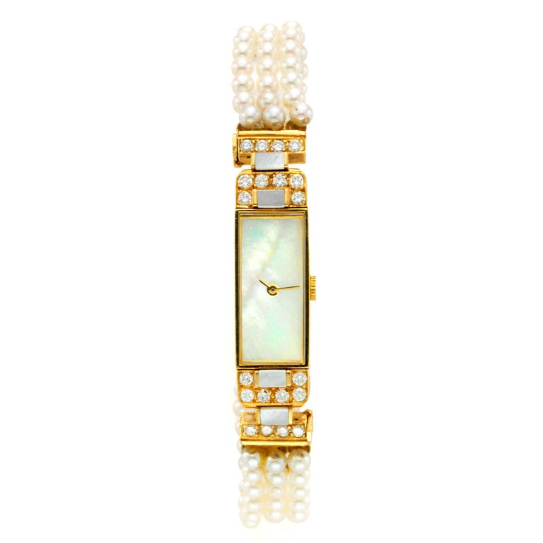 cleef and arpels s yellow gold and pearl at 1stdibs cleef and arpels s yellow gold and pearl at 1stdibs