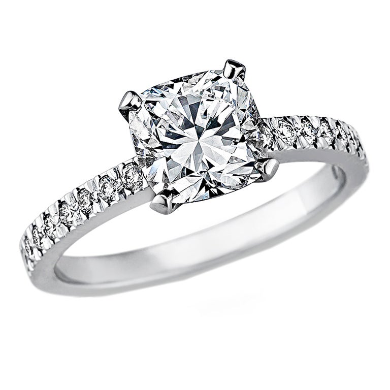  TIFFANY  and CO  Diamond Engagement  Ring  at 1stdibs