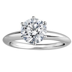 Vintage Tiffany & Co. Diamond Solitaire Engagement Ring