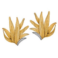 Sterle Diamond and Gold Earrings