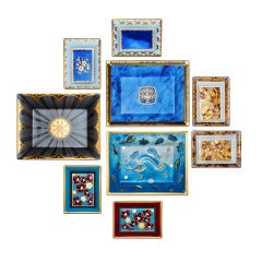 Patek Philippe Hand-Painted Commemorative Limoge Trays