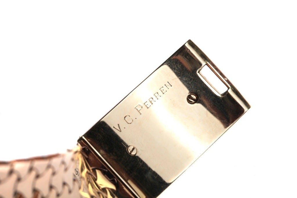 Women's Cartier A 1940s Rose Gold Bracelet