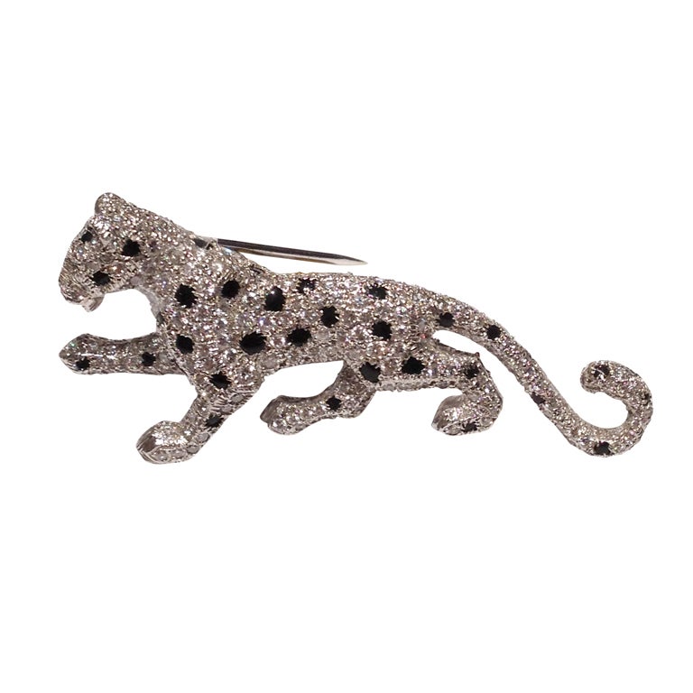 An Everlasting Cartier Panther Brooch at 1stDibs | cartier panther pin, panther  brooch price, cartier panther brooch cost