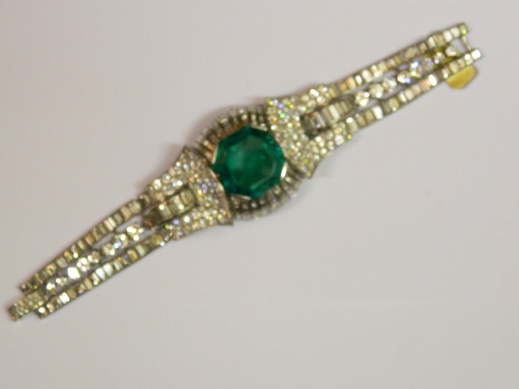 Women's A Superb French Art Deco Bracelet For Sale