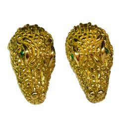 A Sophisticated Pair of Earrings by David Webb