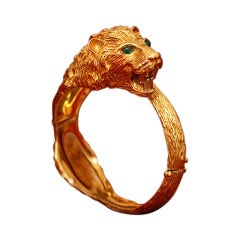 Superb Lion Bracelet by Van Cleef & Arpels