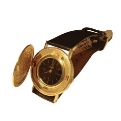 Vintage PIAGET Yellow Gold Twenty Dollar Coin Wristwatch