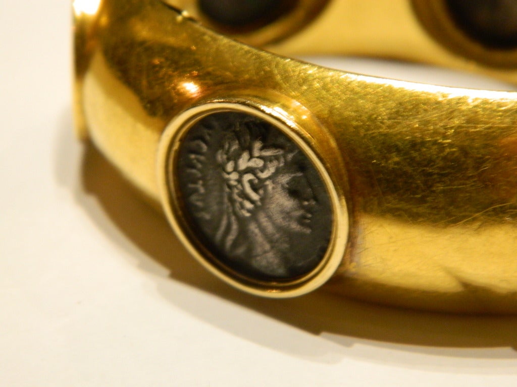 Georgian A Unique Castellani Coin Bracelet