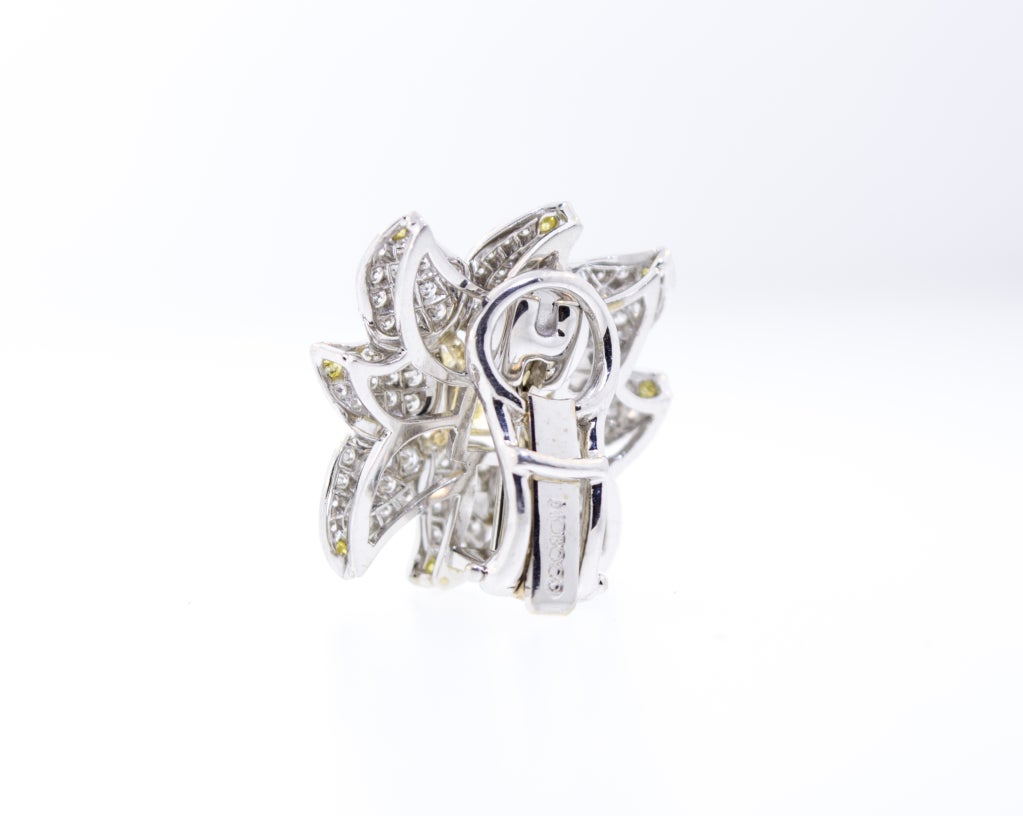 Women's Canary Diamond Earrings
