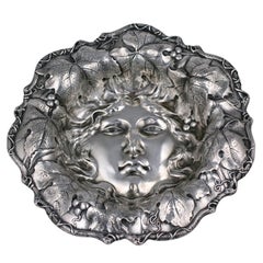 Art Nouveau American Silver Bowl
