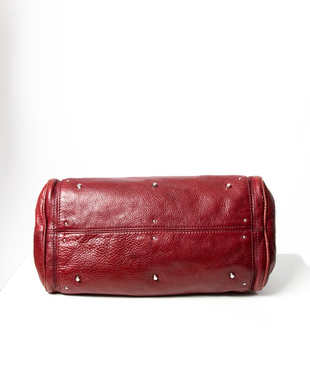 Chloe Paddington Bag Red In Excellent Condition In Antwerp, BE