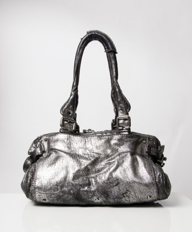 Chlo metallic Paddington Capsule Satchel at 1stdibs  