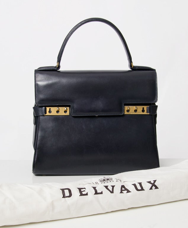 Delvaux Tempete GM Marine Gold 28 1