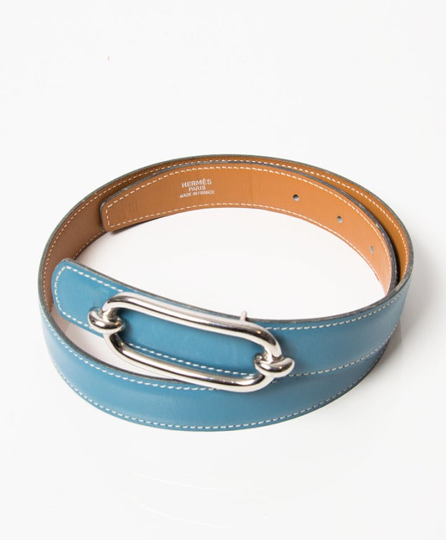 Hermès Reversible Waistline Belt at 1stdibs