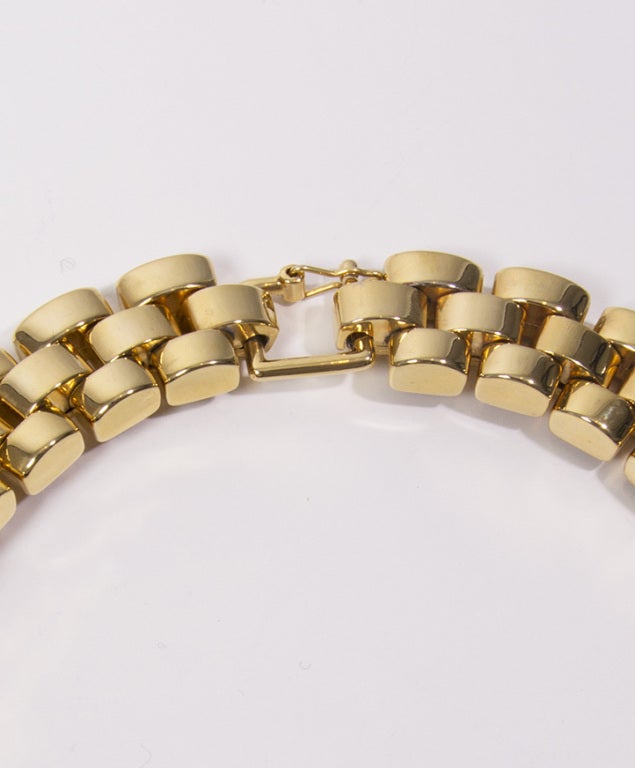 Ferramoro Necklace gold plated choker 1
