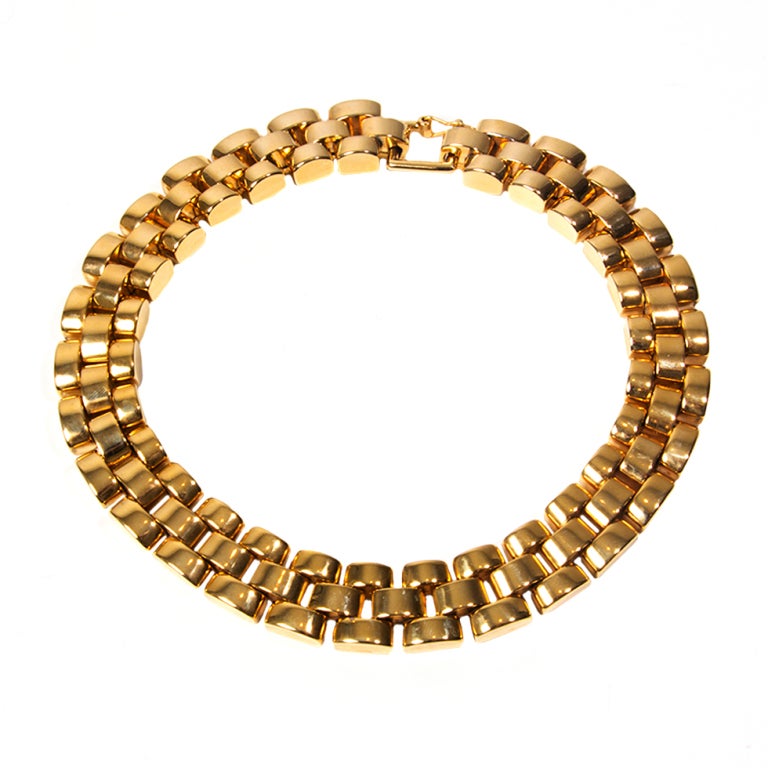 Ferramoro Necklace gold plated choker