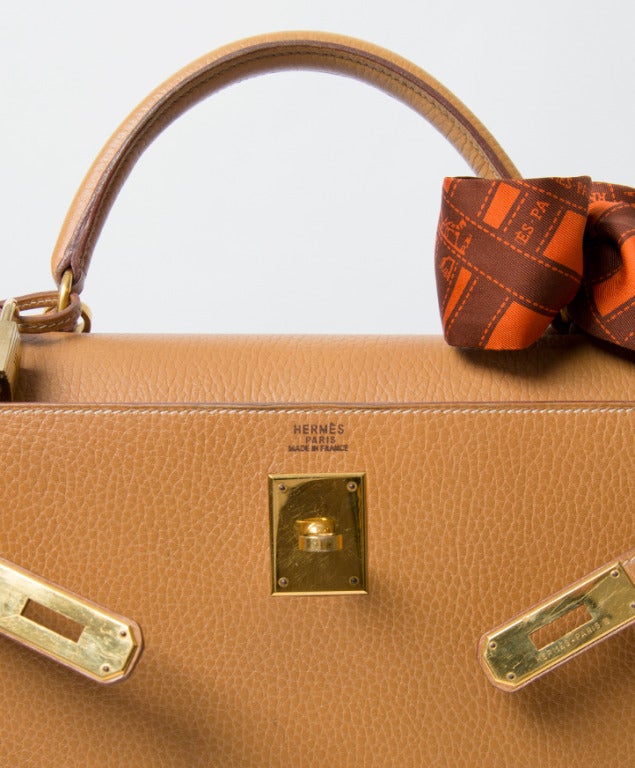 Hermes Gold Kelly 32 cm Sellier 2