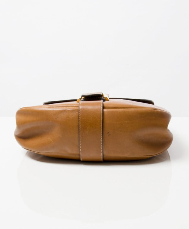 Delvaux Cognac Boxcalf Bag 2