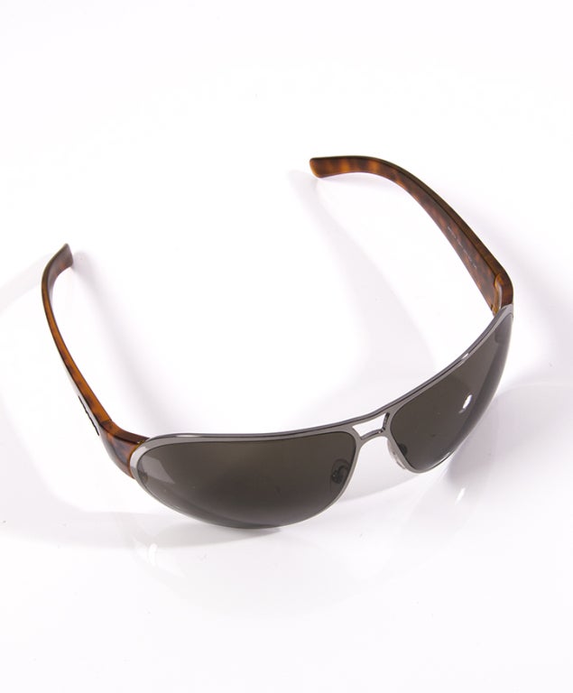 prada blue tortoise shell sunglasses