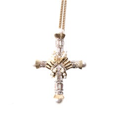 Givenchy Cross Pendant Necklace
