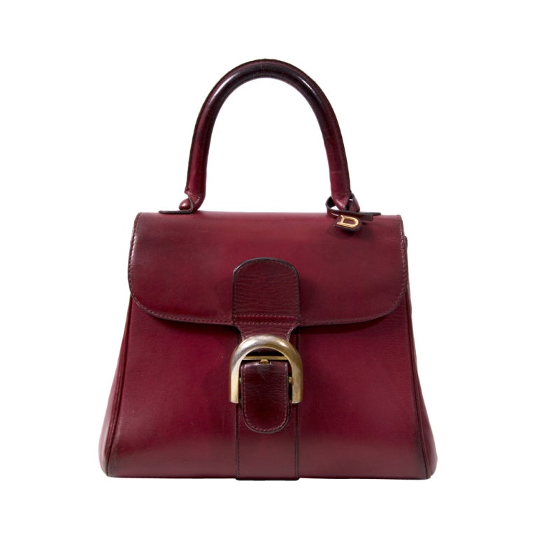 Delvaux Burgundy  Le Brillant PM