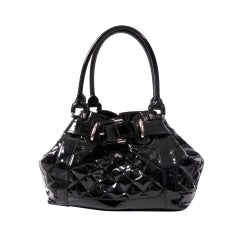 Burberry Black Patent Handbag