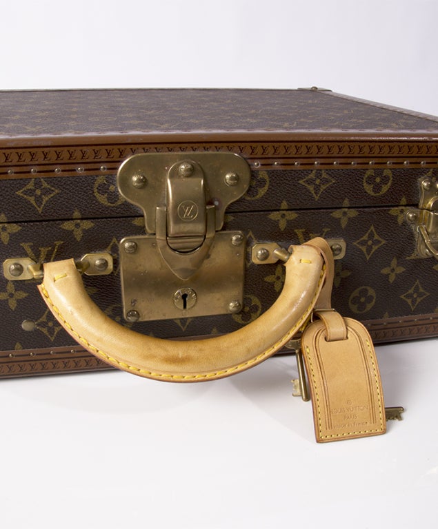 Louis Vuitton Monogram Bisten Suitcase Trunk 7