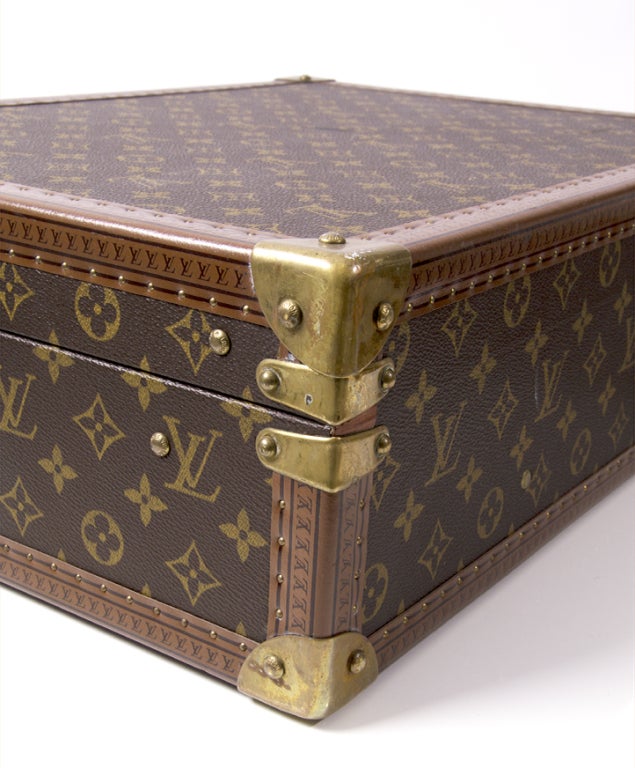 Louis Vuitton Monogram Bisten Suitcase Trunk 2