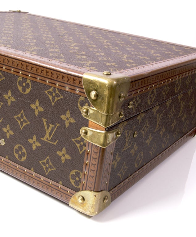 Louis Vuitton Monogram Bisten Suitcase Trunk 3