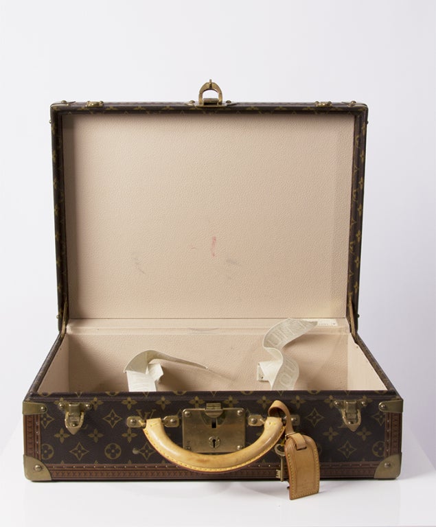 Louis Vuitton Monogram Bisten Suitcase Trunk 4