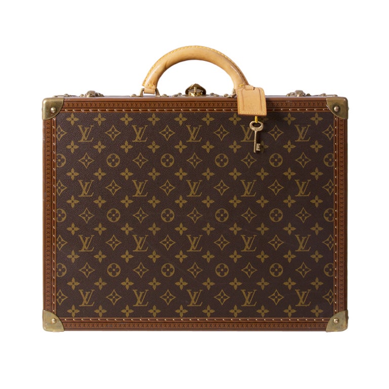 Louis Vuitton Monogram Bisten Suitcase Trunk at 1stdibs