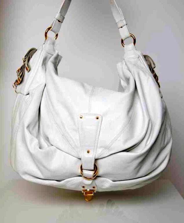 Women's Roberto Cavalli fringed leather shoulder bag