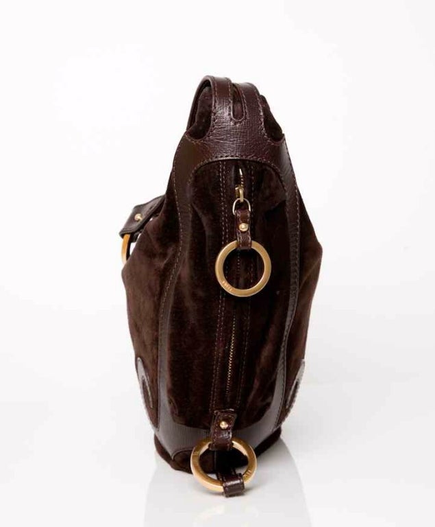 Women's Fendi Brown Suede bag