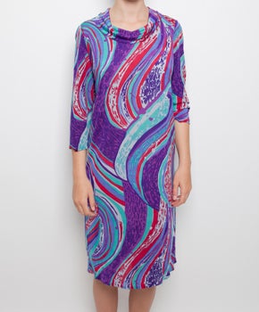 Women's Leonard psychedelic pattern dress