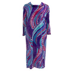 Leonard psychedelic pattern dress