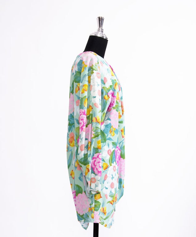 Women's Ungaro Silk Pastel Dress
