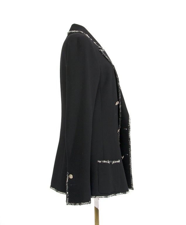 Chanel Vest 2005 C the devil wears Prada 'Coco' Black at 1stdibs