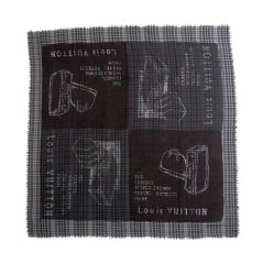 Louis Vuitton 135cm Carré Fine Wool Silk Blend