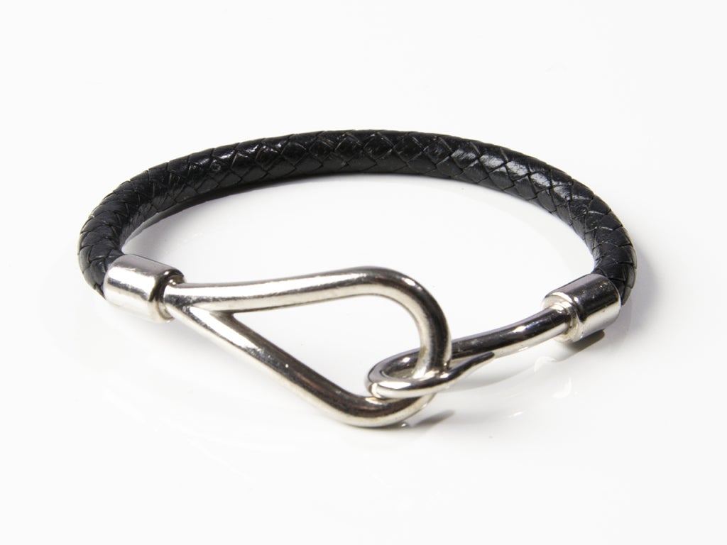 Hermes fine leather bracelet