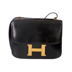 HERMES Constance Black Bag HERMES Constance Black Bag