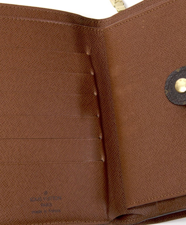 Louis Vuitton Monogram Canvas Zipped Wallet M61207 Collection 2