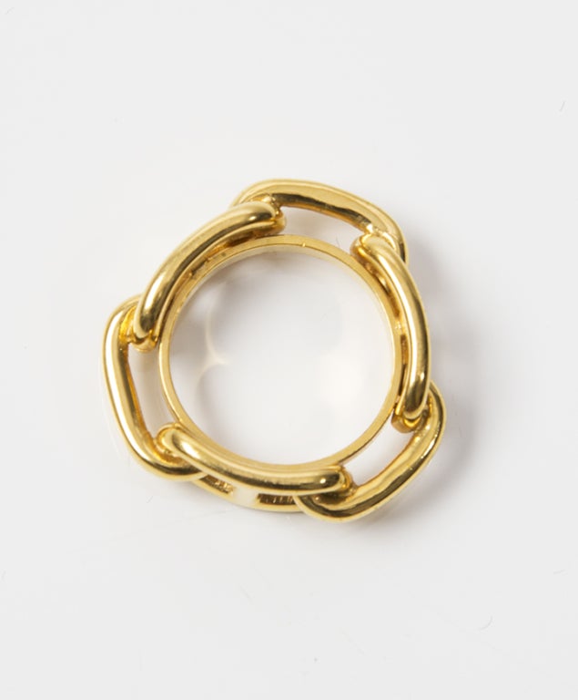 hermes chain link ring