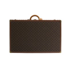Louis Vuitton Monogram Alzer 80 Hard Suitcase Trunk Luggage