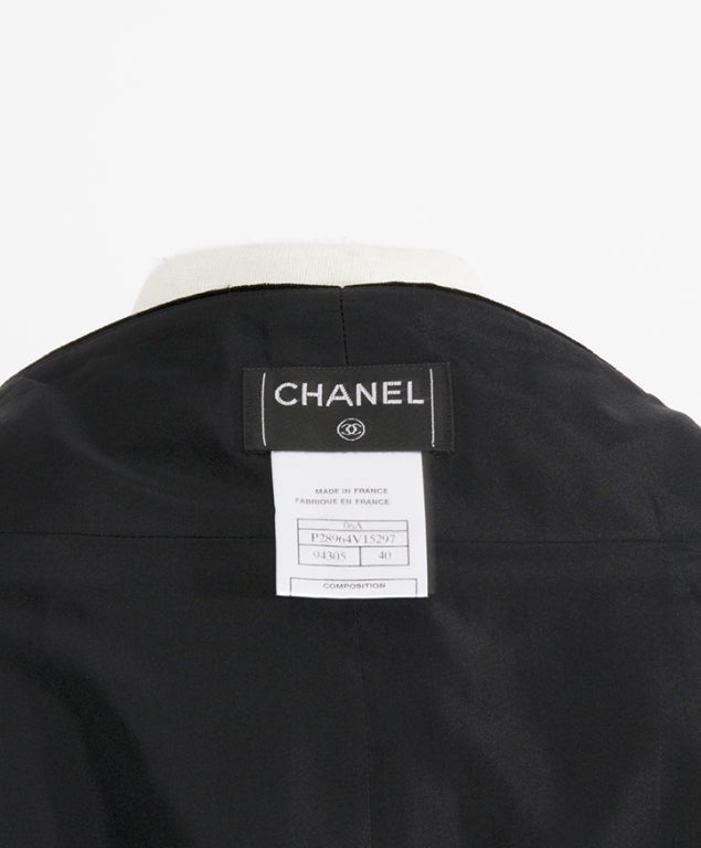 Chanel Black Velvet Skirt 1