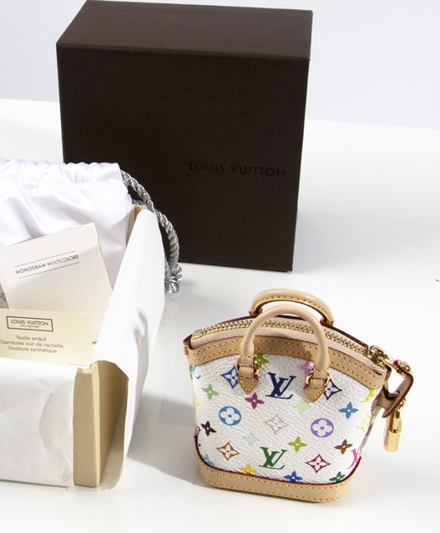 Louis Vuitton Mini Multiclor Lockit Charm Collector's Lim. Ed. 4